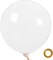 9pcs 36-Inch White Giant Latex Balloons – Large Party Balloons for Birthday, Wedding, and Celebration Decorations